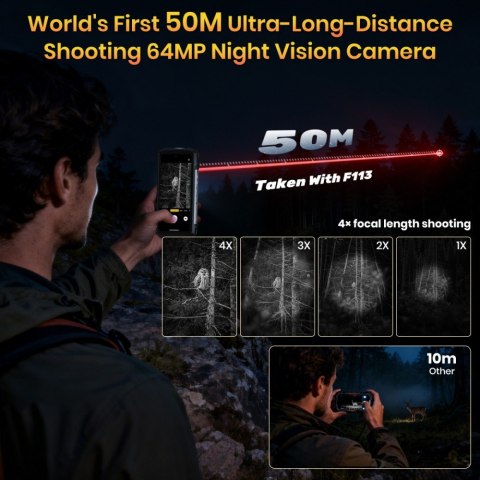 Smartfon F113 gray CH
