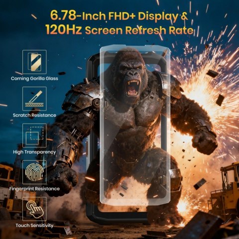 Smartfon F113 gray