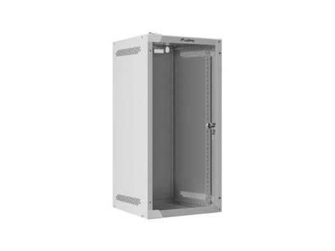 Szafa wisząca 10 cali 12U 280x310 szara FLAT PACK