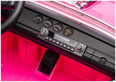 Auto Na Akumulator Dodge Charger R/T DLS-K12 24V7Ah Różowy LEAN CARS