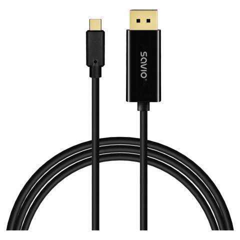 Kabel USB-C do Display Port CL-207 1.2, 2m