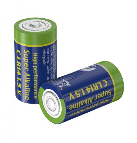 Bateria alkaiczna LR14 C-Cell, 1.5V, 2 sztuki