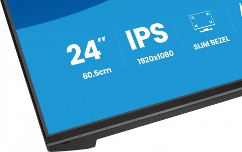 Monitor 23.8 cala XB2493HSU-B1 IPS.HDMI.DP.2x2W.USBx2, 350cd,1500:1, HAS 150/PIVOT