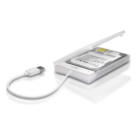 ADSA-1S Adapter USB 2.0 SATA do szybkiego przyłączenia 2.5" SSD/HDD z pudełkiem