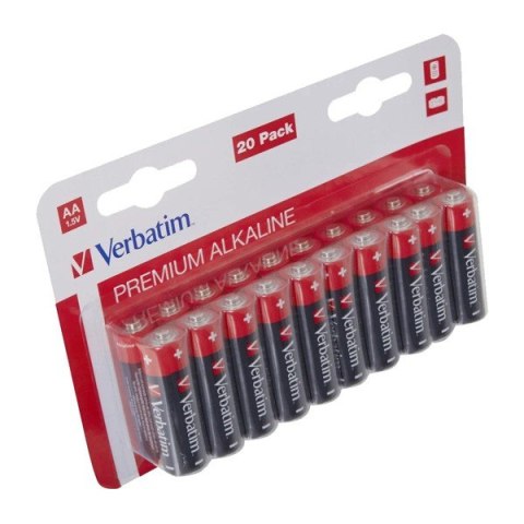 Baterie AA / LR06 1,5 V 20-pack 49877