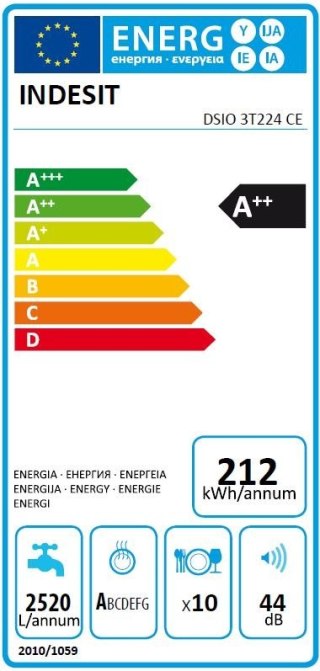 Zmywarka DSIO3T224CEID