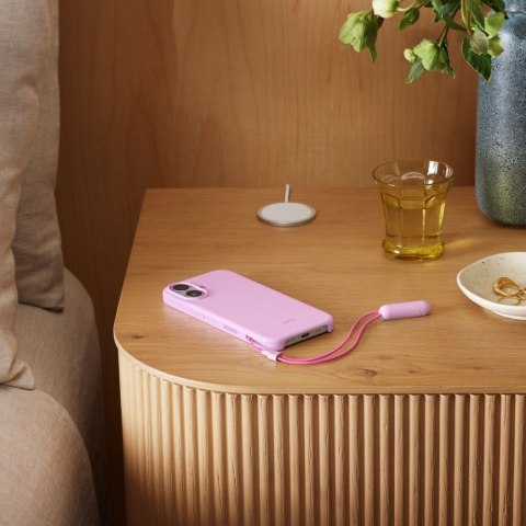 Etui z podpórką Beats Kickstand zgodne z MagSafe i panelem Sterowanie aparatem do iPhonea 17 - opalowy różowy