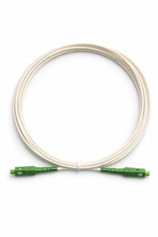 Patchcord światłowodowy SC-SC APC 3m biały