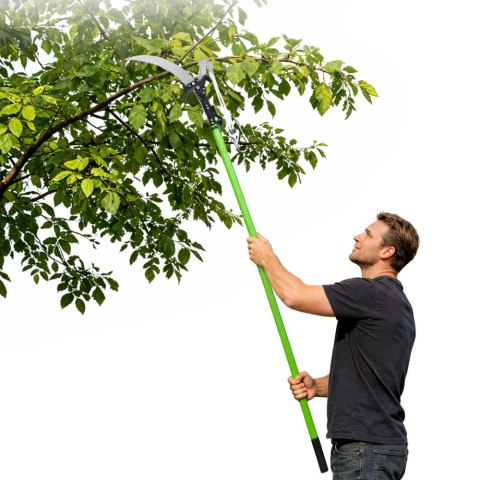 Nożyce Teleskopowe Sekator Piła Do Gałęzi 2w1 Na Wysięgniku 125-240 cm LEAN