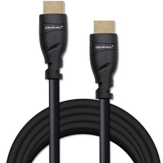 Kabel HDMI v2.1 Ultra High Speed 8K | 60Hz | 26AWG | 5m Złoty Qoltec