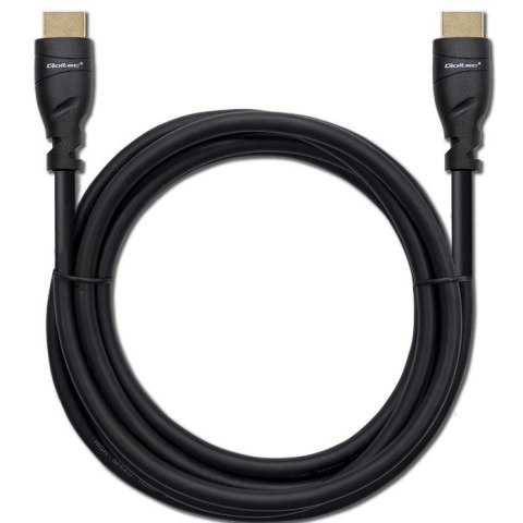 Kabel HDMI v2.1 Ultra High Speed 8K | 60Hz | 26AWG | 5m Złoty Qoltec