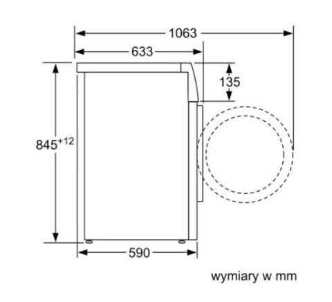 Pralka WAN2403BPL Bosch