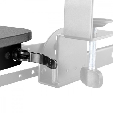 Uchwyt na klawiaturę regulowany podbiurkowy MC-462 Maclean