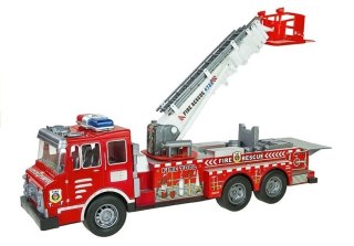 Duży Zestaw Straż Pożarna Wóz Strażacki Figurki Quad Kask Dla Dziecka LEAN Toys