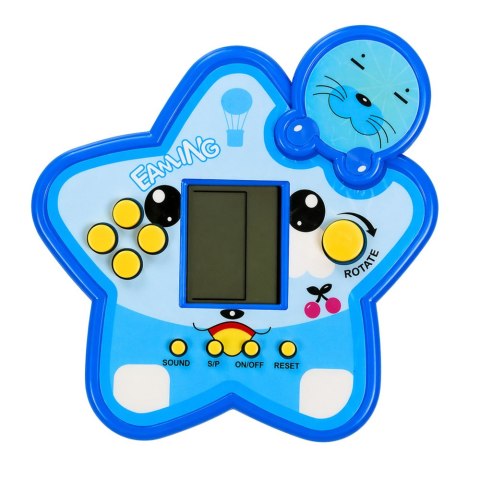 Gra Elektroniczna Tetris Gwiazdka Niebieska LEAN TOYS