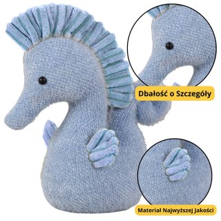 Maskotka Pluszowa Przytulanka Konik Wodny Niebieski 25cm LEAN Toys