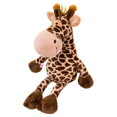 Pluszowa Maskotka Przytulanka Żyrafa Brązowa 28cm LEAN Toys