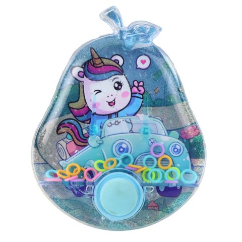 Gra Wodna Zręcznościowa Kieszonkowa Jednorożce Kolorowe Mix LEAN TOYS