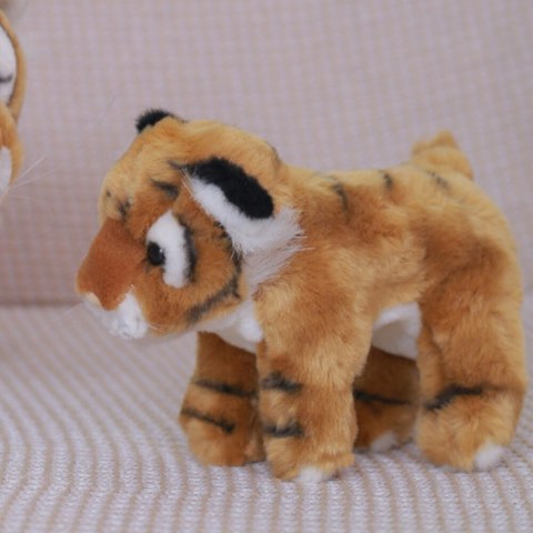 Pluszowa Maskotka Przytulanka Tygrys Kot Brązowy 25cm LEAN Toys