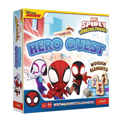Gra planszowa Hero Quest Spidey Trefl 02436 Trefl Gry