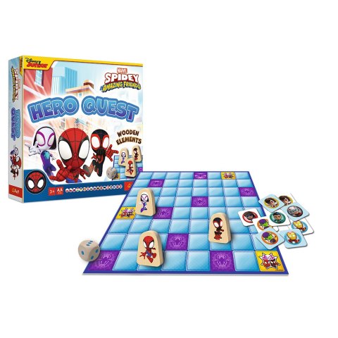 Gra planszowa Hero Quest Spidey Trefl 02436 Trefl Gry