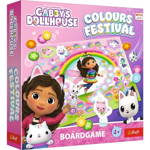 Gra rodzinna Colours Festival Koci Domek Gabi Trefl 02594 Trefl Gry