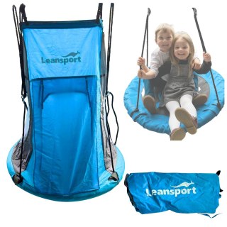Namiot do Huśtawki Bocianie Gniazdo Niebieski 90-100CM LEAN Sport