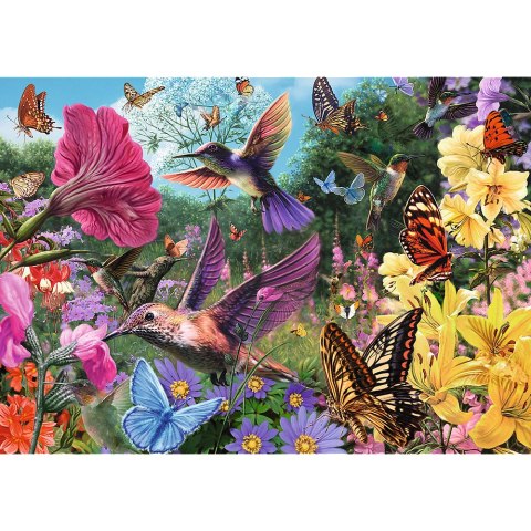 Puzzle - 1000 Premium Plus - Tea Time: Ogród dla ptaków - Trefl 10806 Trefl Puzzle