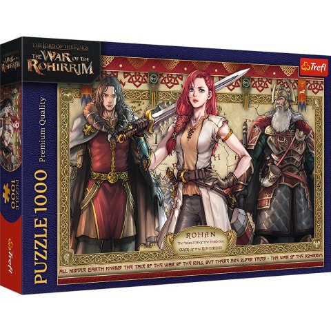Puzzle - 1000 - Władca Pierścieni: Wojna Rohirrimów - Trefl 10937 Trefl Puzzle