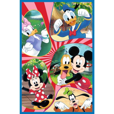 Puzzle - 3x80 - Ekipa Myszki Miki - Trefl 34887 Trefl Puzzle