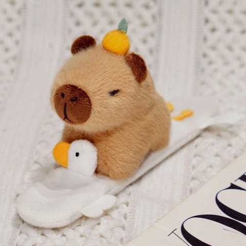 Pluszowa Opaska Samozaciskowa Na Rękę Gęś z Kapibarą LEAN Toys