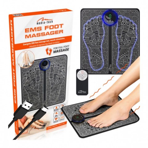 Mata masażu impulsowego stóp EMS FOOT MASSAGER MT6527 Media-Tech