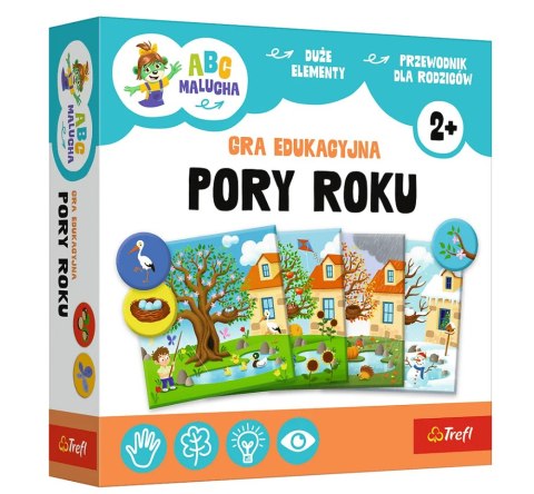 Gra edukacyjna Pory Roku ABC Malucha Rodzina Treflików Trefl 02906 Trefl Gry