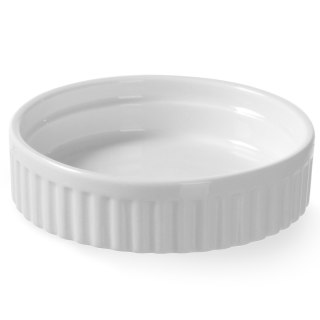 Miseczka kokilka do zapiekania do 600C porcelana śr. 90mm wys. 48mm - Hendi 783160 Hendi