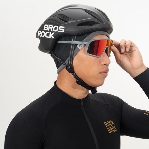 Czapka termiczna sportowa dwustronna rozmiar uniwersalny - szara ROCKBROS