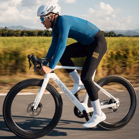 Kurtka rowerowa Diamond jesień/zima rozmiar XS - niebieska ROCKBROS