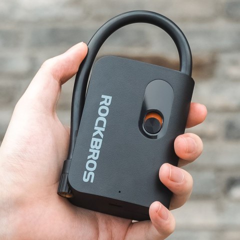 Pompka akumulatorowa kompresor do opon akcesoriów sportowych Schrader USB-C 70 psi ROCKBROS