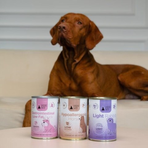 Paka Zwierzaka Pepe Vet Karma mokra Hypoallergenic Horse 400g