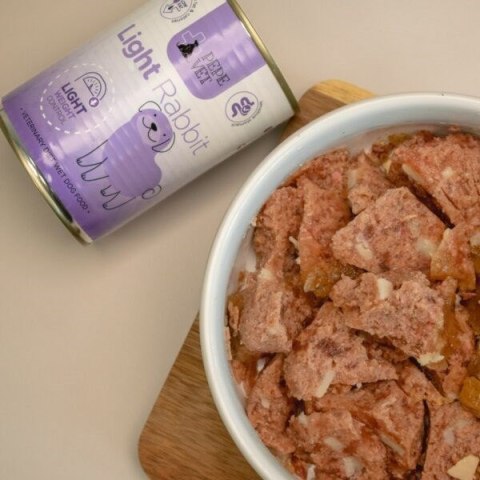 Paka Zwierzaka Pepe Vet Karma mokra Light Rabbit 400g