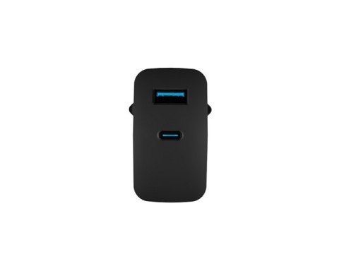 Ładowarka sieciowa Ribera GAN 1X USB-A + 1X USB-C 65W Czarna Natec