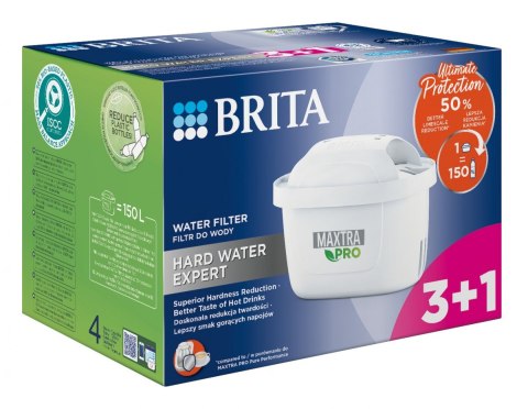 Wkład wymienny Maxtra PRO Hard Water Expert 3+1 sztuka Brita