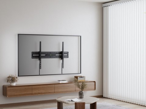 GEMBIRD UCHWYT SUFITOWY WM-100T-01 DO TELEWIZORA Z PEŁNYM ZAKRESEM RUCHU (REGULOWANY), 43"-100"