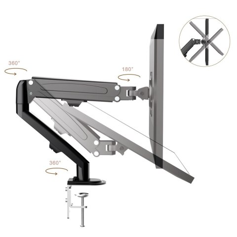 MACLEAN UCHWYT DO MONITORA CZARNY MC-860N