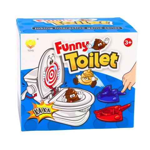 Gra Zręcznościowa Wyskakująca Skacząca Kupa Sedes Katapulta Naklejki LEAN TOYS