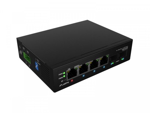 Przełącznik ILGE-4P-2S-90 Light Industrial POE 1XBT 3XAT 2XSFP DIN Gigabit Ethernet