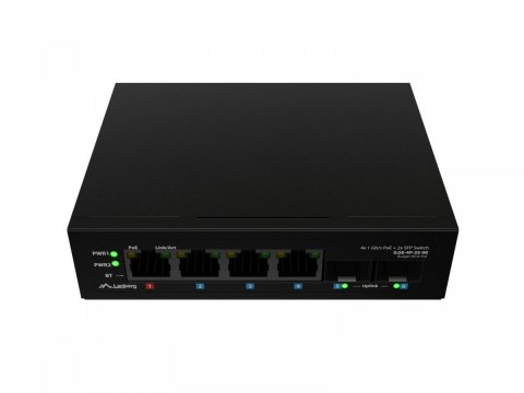 Przełącznik ILGE-4P-2S-90 Light Industrial POE 1XBT 3XAT 2XSFP DIN Gigabit Ethernet