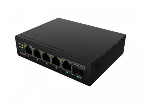 Przełącznik Light ILFE-4P-1GE-1S-90 Light Industrial POE 1XBT 3AXT SFP + ETH DIN FAST Ethernet