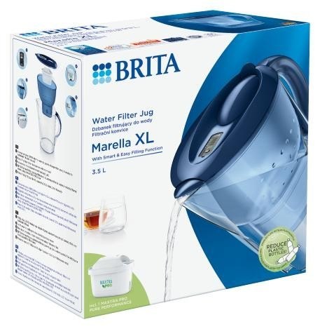 Dzbanek filtrujący 3,5l Marella XL Maxtra PRO Pure Performance niebieski Brita