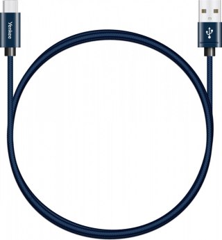 Kabel USB A 2.0 / USB C transfer danych 480Mb/s /3A YENKEE