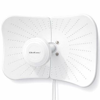 Antena paraboliczna 4G 5G LTE | 2x19dBi | kierunkowa | zewnętrzna| 1710-2700 MHz | 3300-4200 MHz | N Female | wodoodporna | 5m